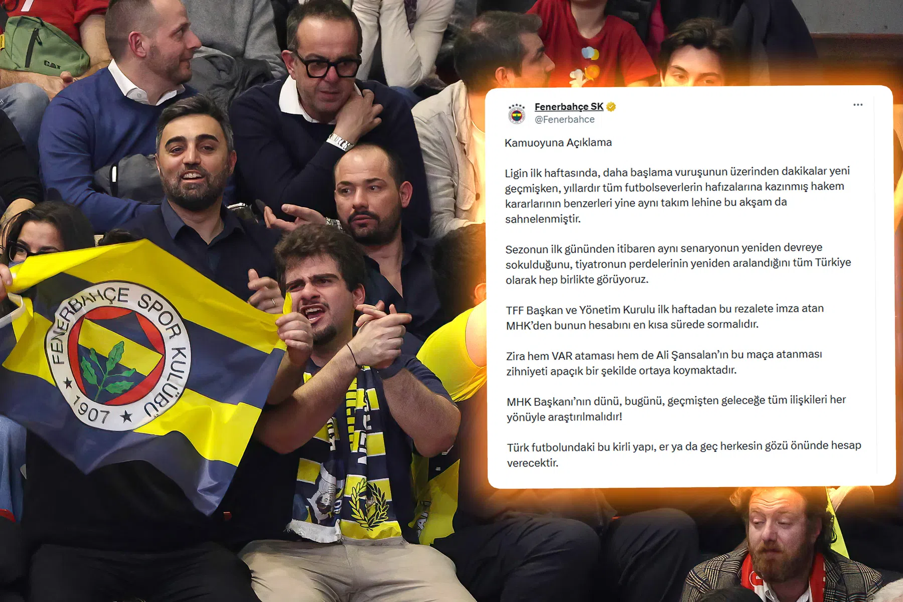 Nieuw seizoen, zelfde liedje: Fenerbahçe ziedend na duel Galatasaray