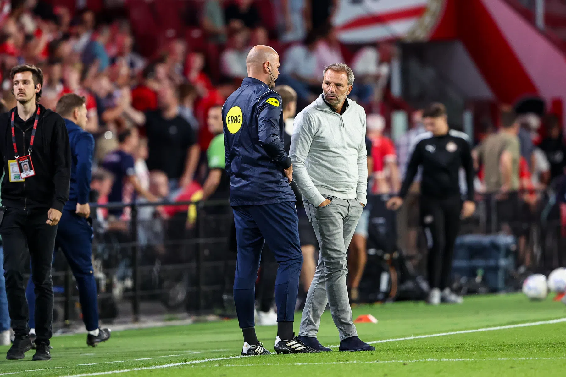 Sparta-trainer Maurice Steijn analyseerde de nederlaag tegen PSV