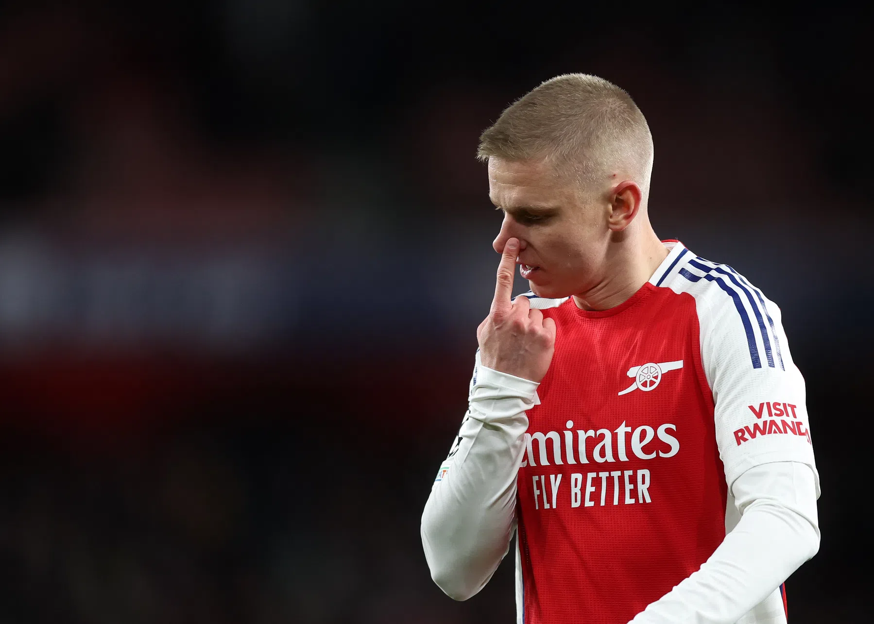 Zinchenko heeft het lastig bij Arsenal: 'Ik schaamde me'