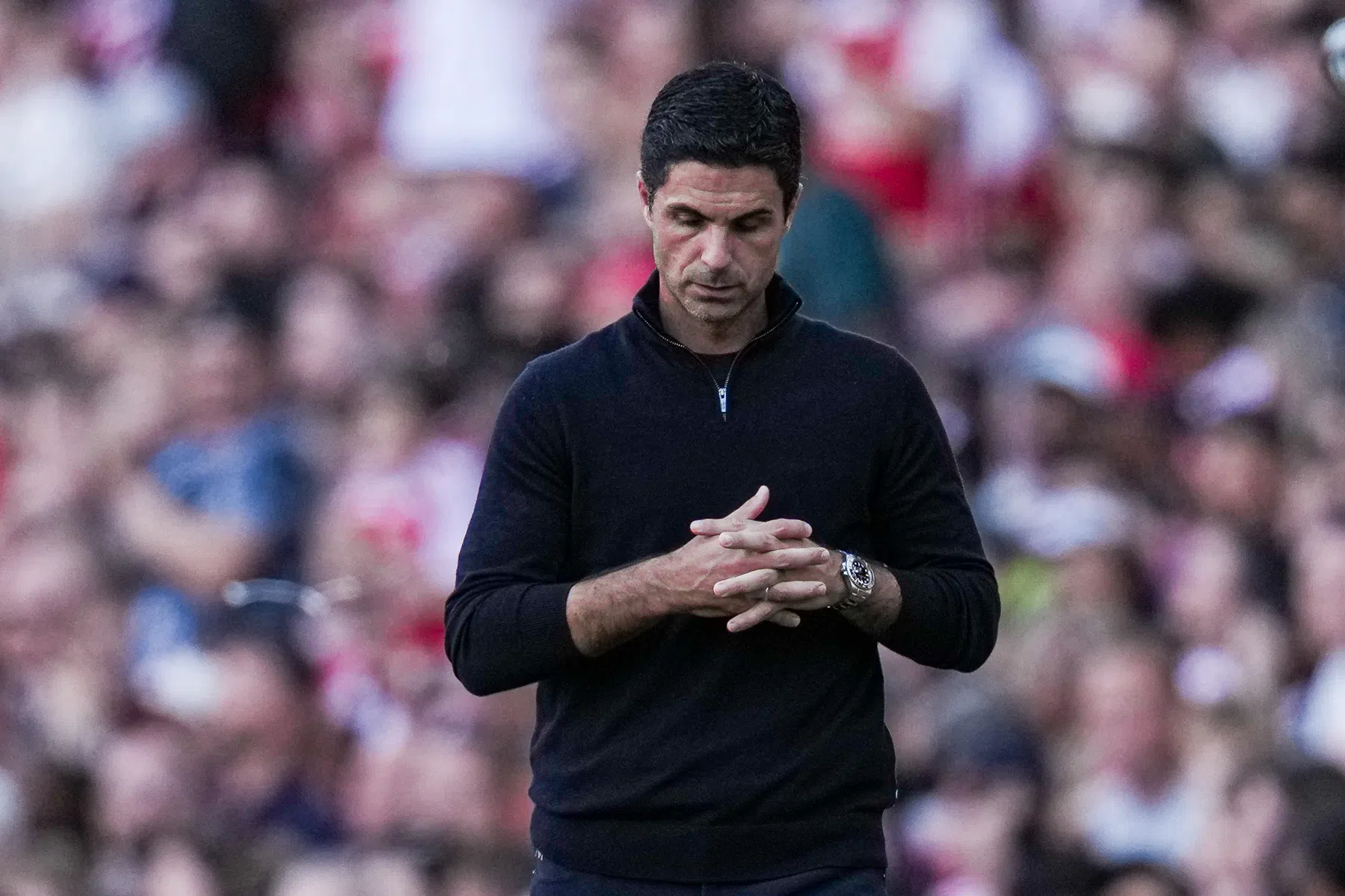 Mikel Arteta mikt op de landstitel met Liverpool