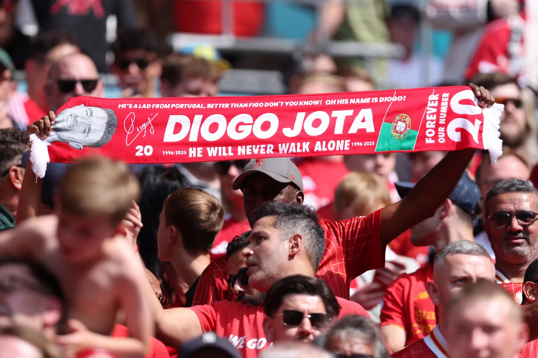 Familie Jota vrijdagavond aanwezig op Anfield, Van Dijk doet oproep