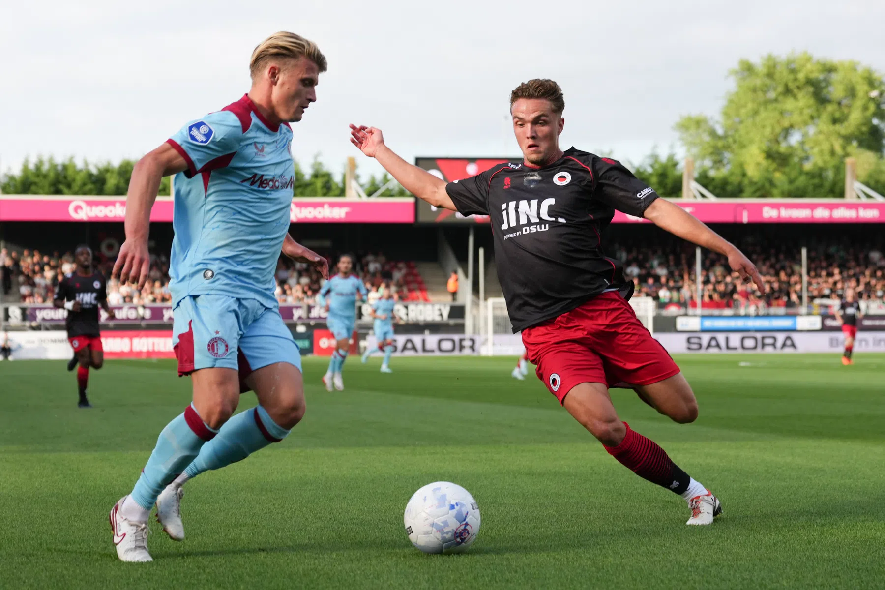 Stadsderby tussen Excelsior en Feyenoord