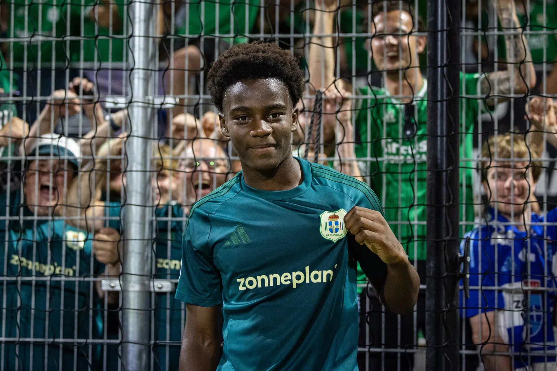 Recorddebutant Jadiel Pereira da Gama: 'Van mijn moeder moet ik naar huis'