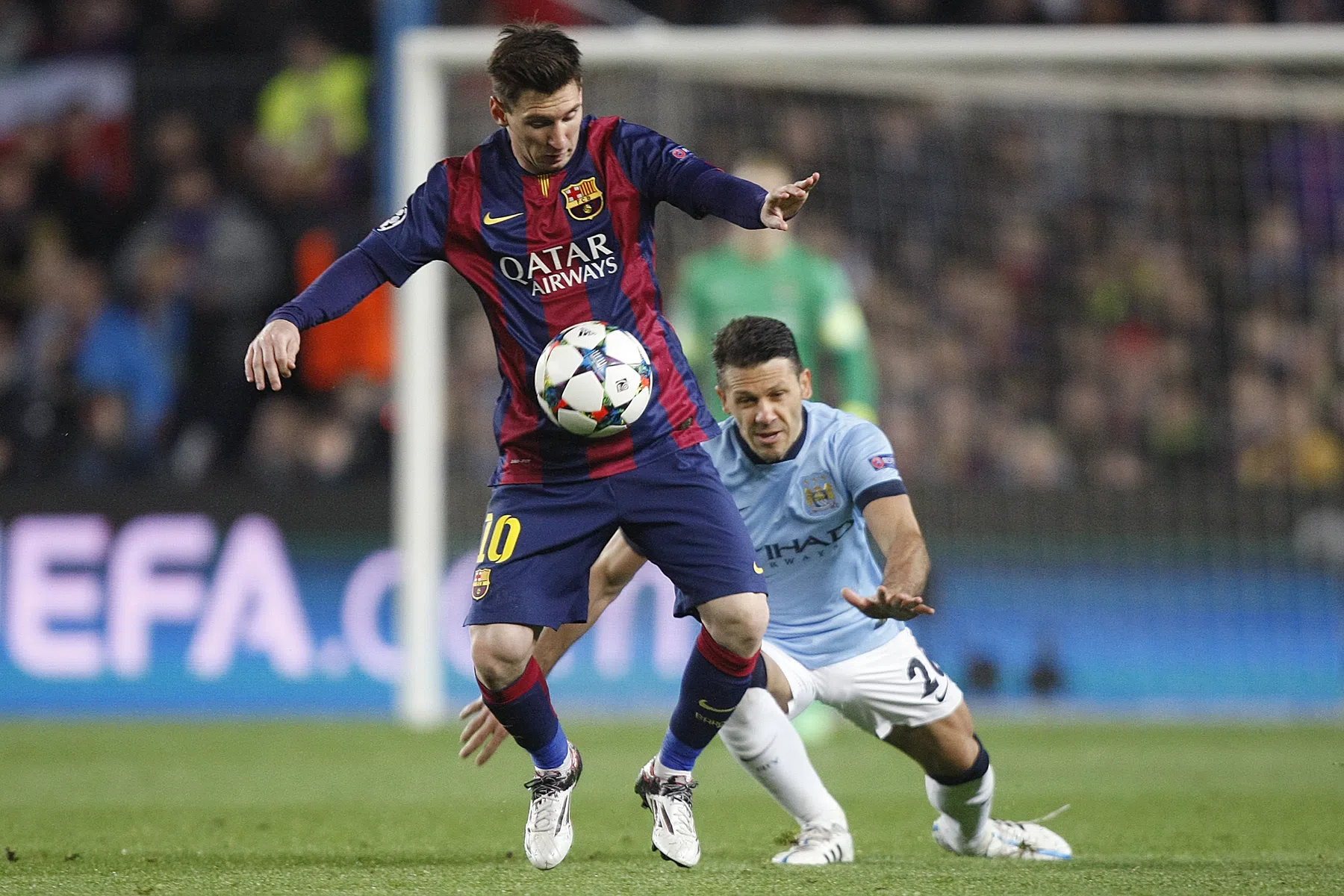Lescott blikt met mooie anekdote terug op spelen tegen 'Thanos' Messi