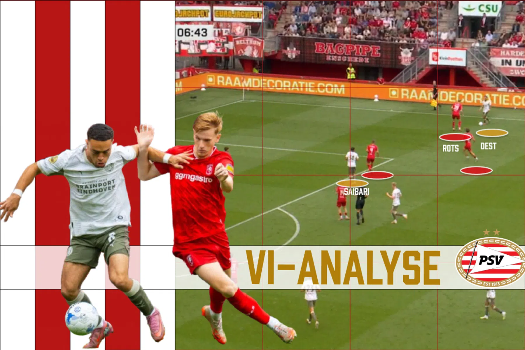 Tactische analyse van Twente-PSV