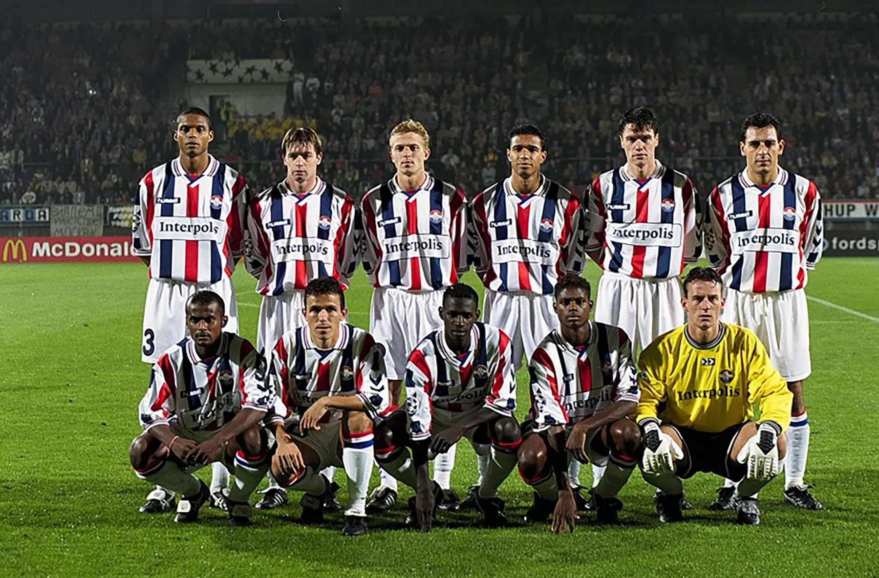 Toen Willem II de Champions League haalde: 'Genot om hier te spelen'