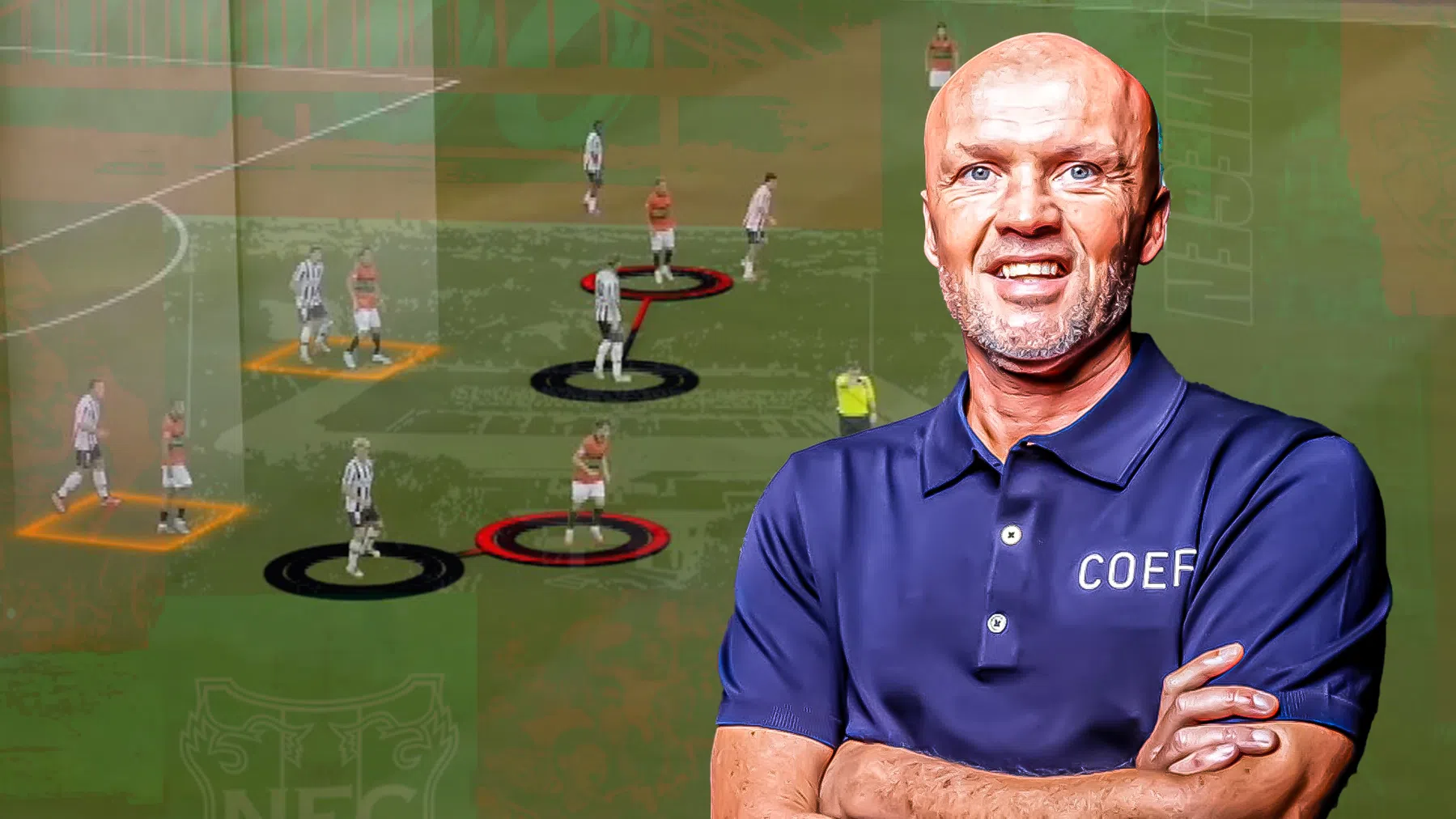 Analyse Dick Schreuder kiest bij NEC voor tactiek met zes aanvallers