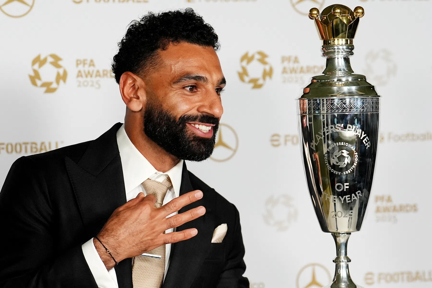 Salah schrijft Premier League-historie na volgende prestigieuze award