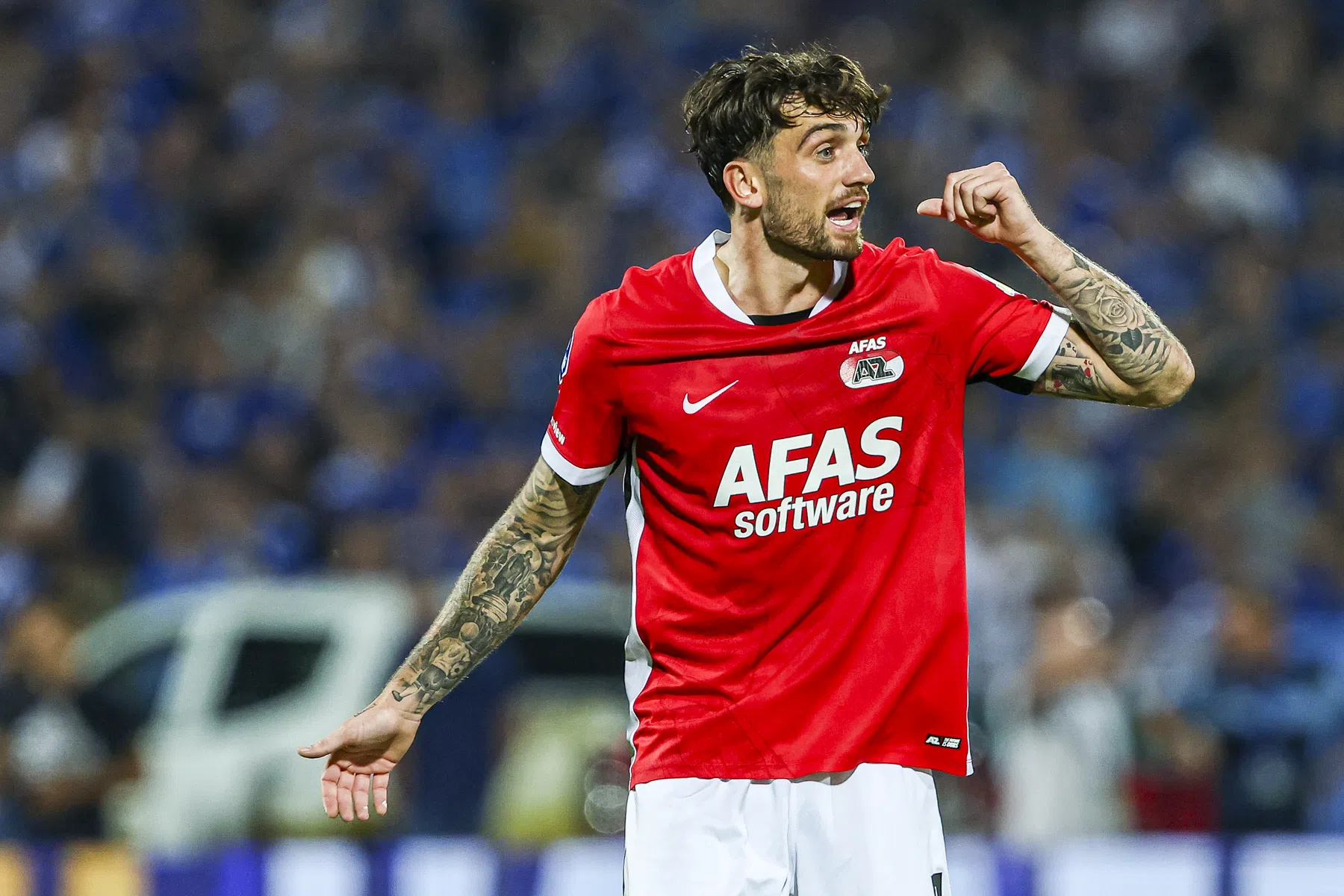 Doelpuntendrift drijft AZ-spits Parrott in spoor van El Hamdaoui