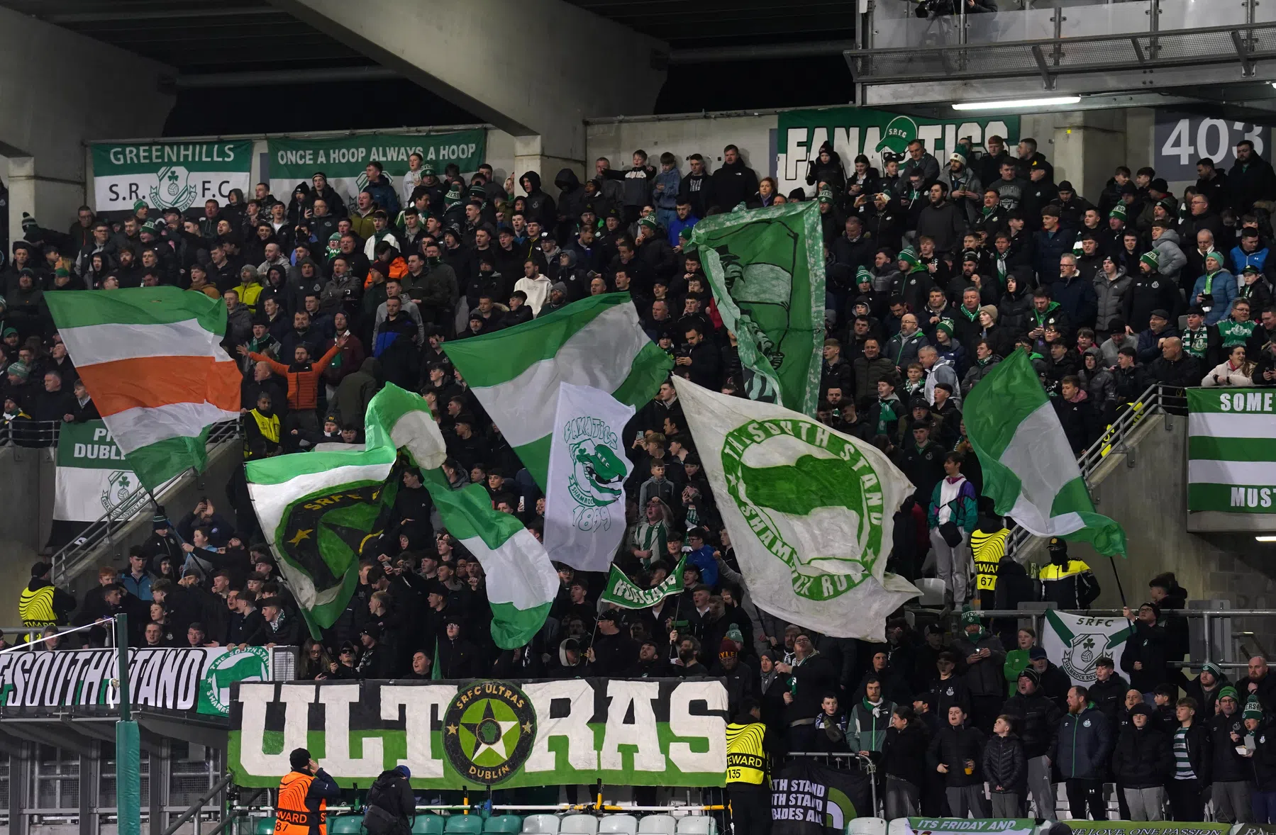 Ierse club bedankt supporters voor financieren van peperdure uitwedstrijd