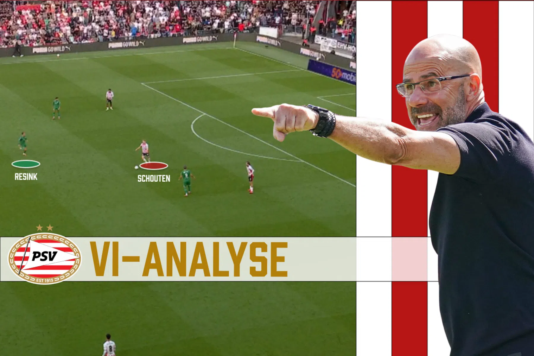 Tactische analyse PSV - FC Groningen: rol Guus Til in opbouw