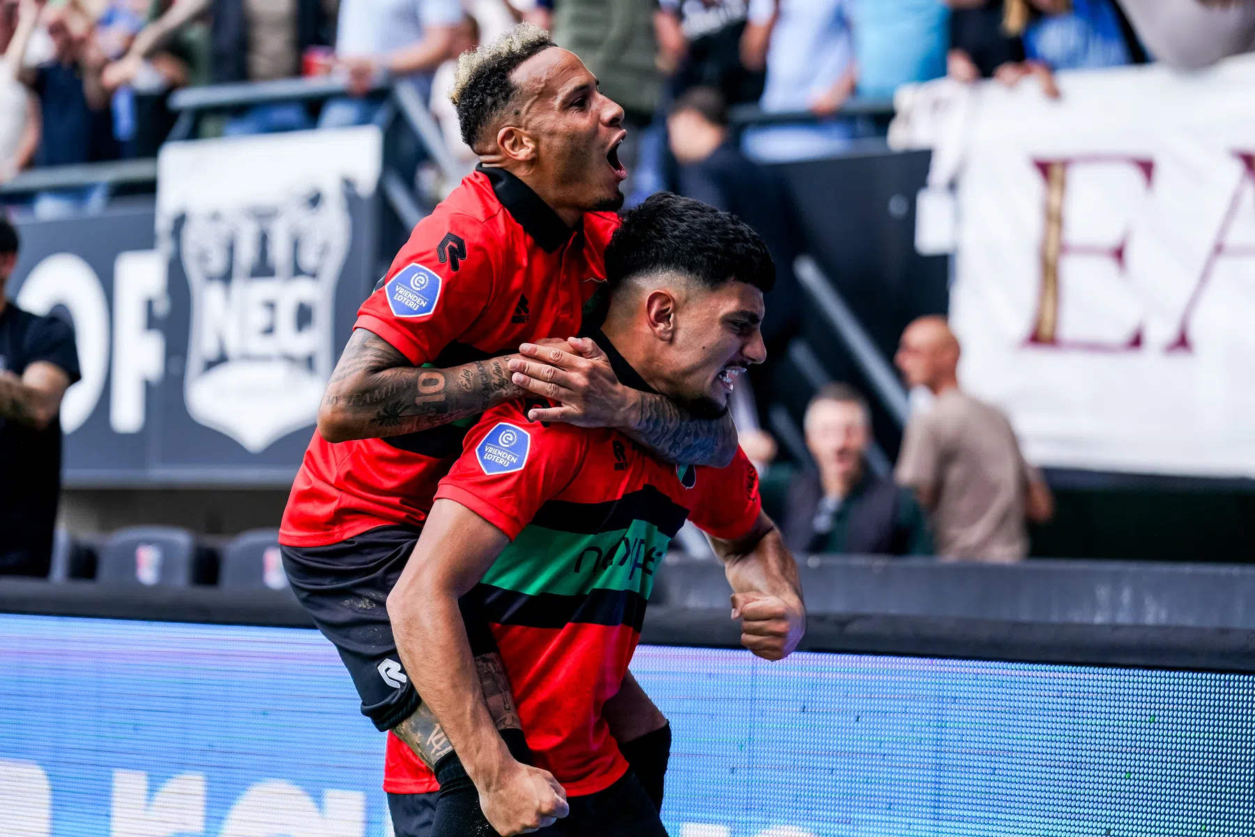 Swingend NEC kampeert nog minstens een week op kop