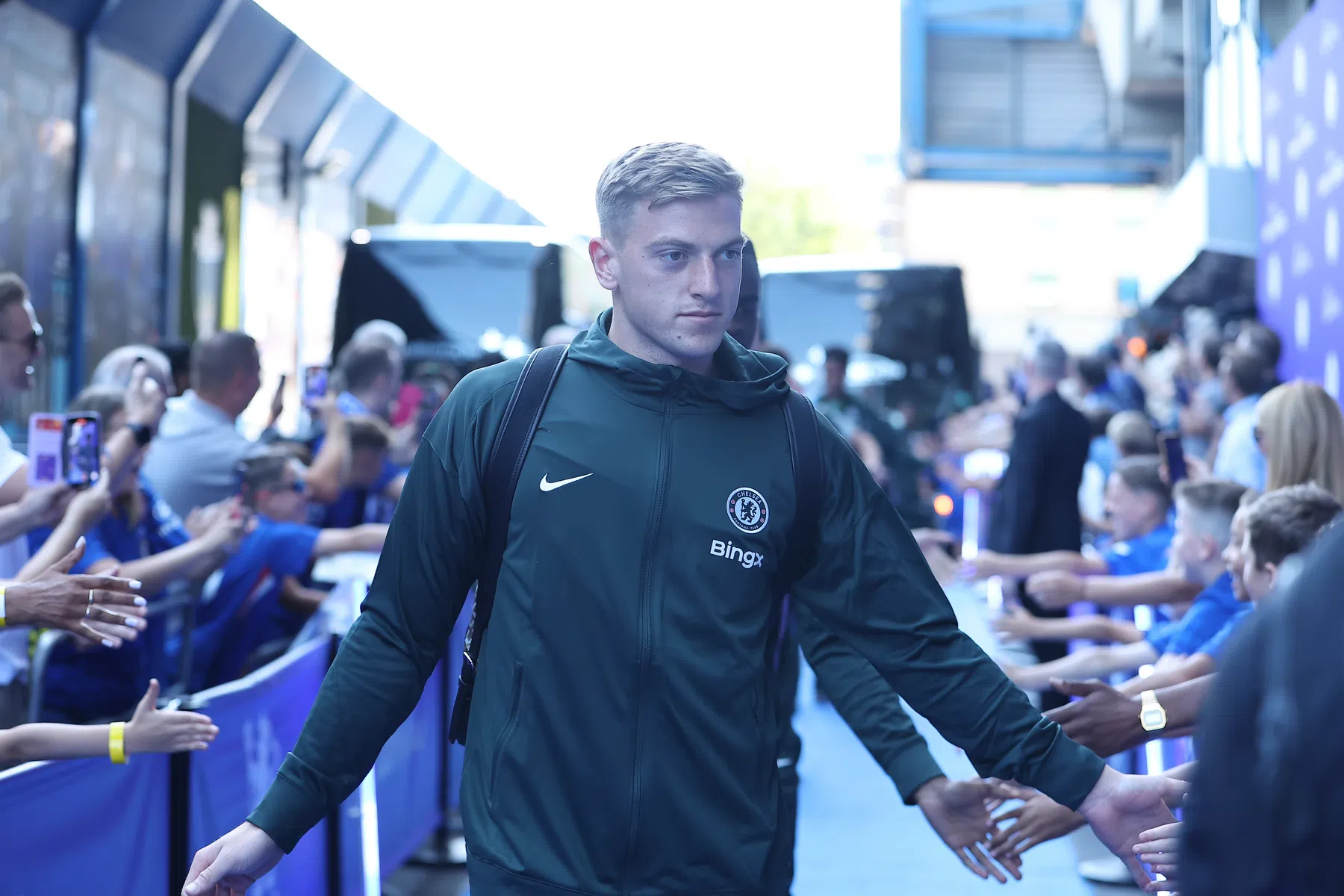 Bizar: Chelsea-spits Delap toont waanzinnige wiskundeknobbel
