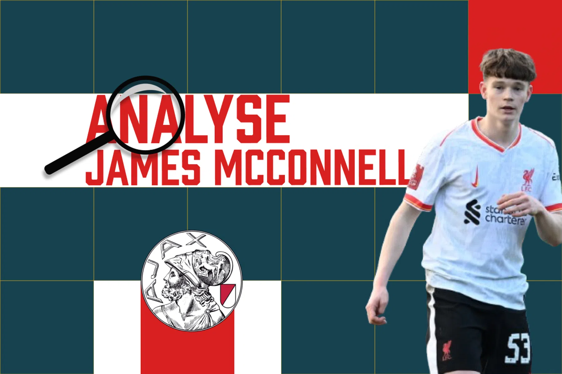 Analyse Ajax-doelwit James McConnell