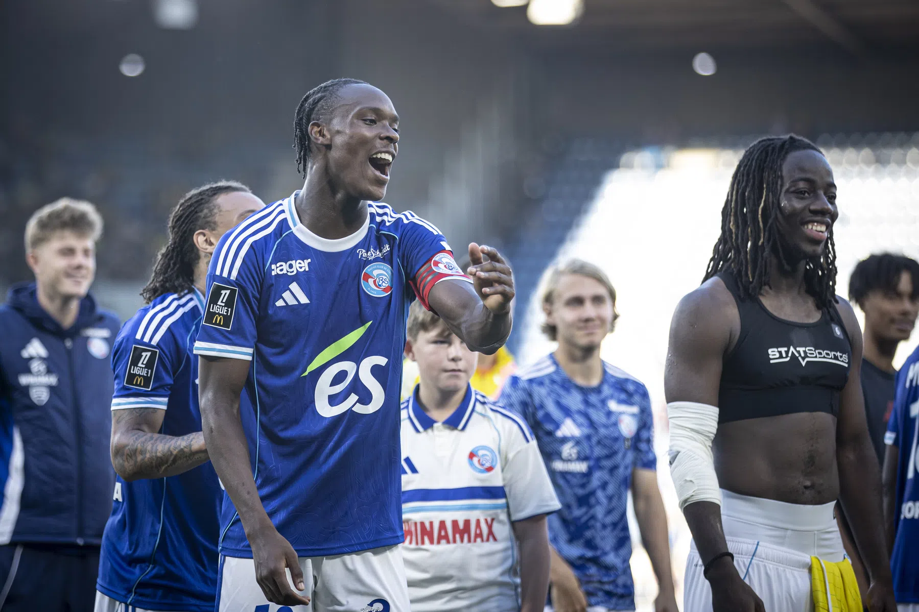 Dansende aanvoerder Emegha wordt geprezen in  Franse media