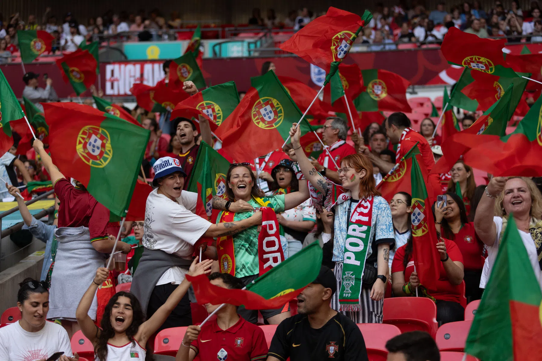 David tegen Goliath: Engeland en Portugal kunnen topland-status etaleren