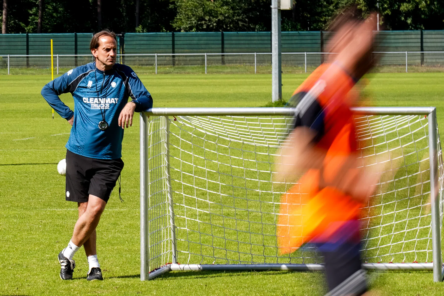 Vitesse-trainer Rüdiger Rehm hield altijd hoop