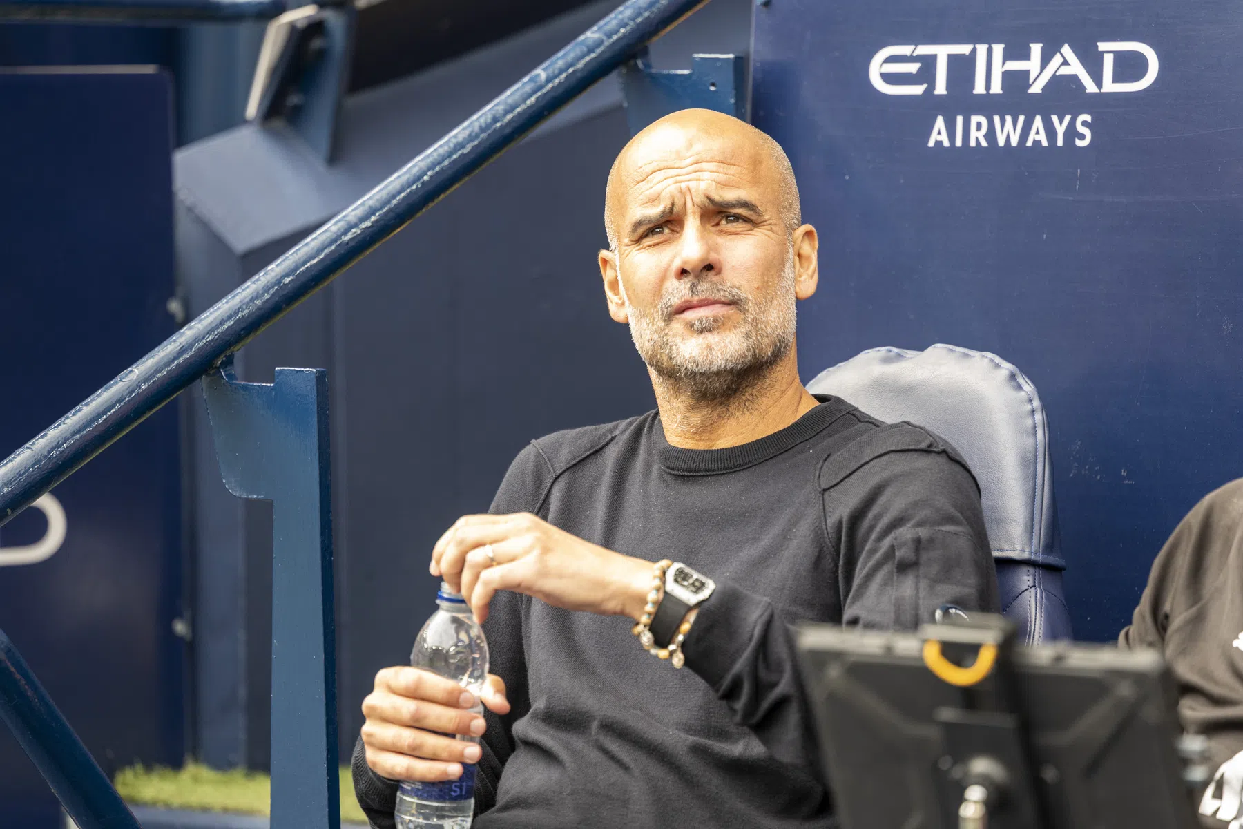 Guardiola haakt in op woorden Slot: 'Zou hem voor niemand inruilen'