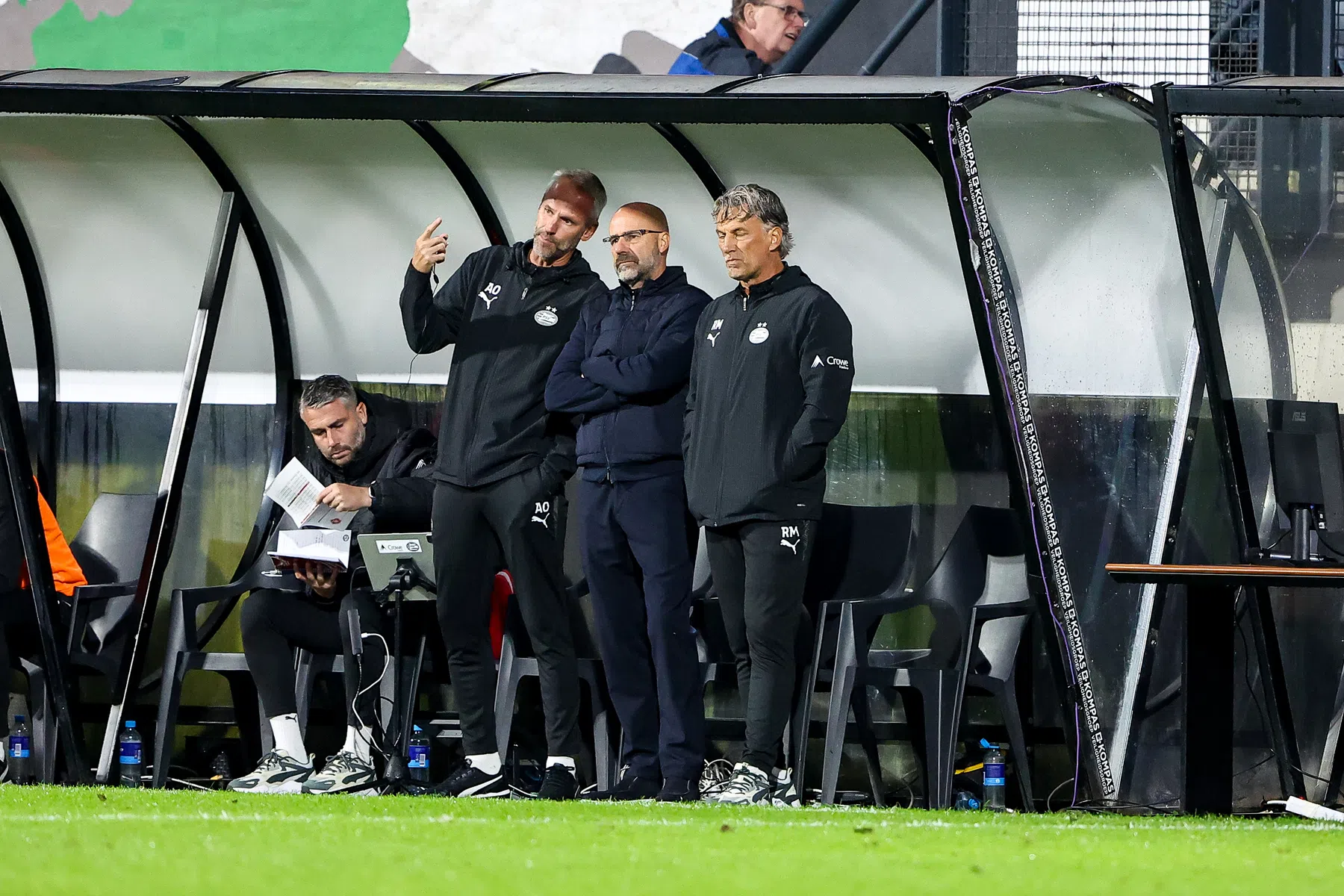 Bosz vindt dat gewaagd plan van PSV goed uitpakte