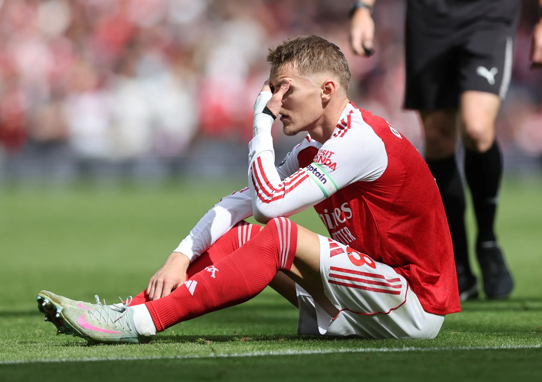 Arsenal moet aanvoerder missen in Spanje