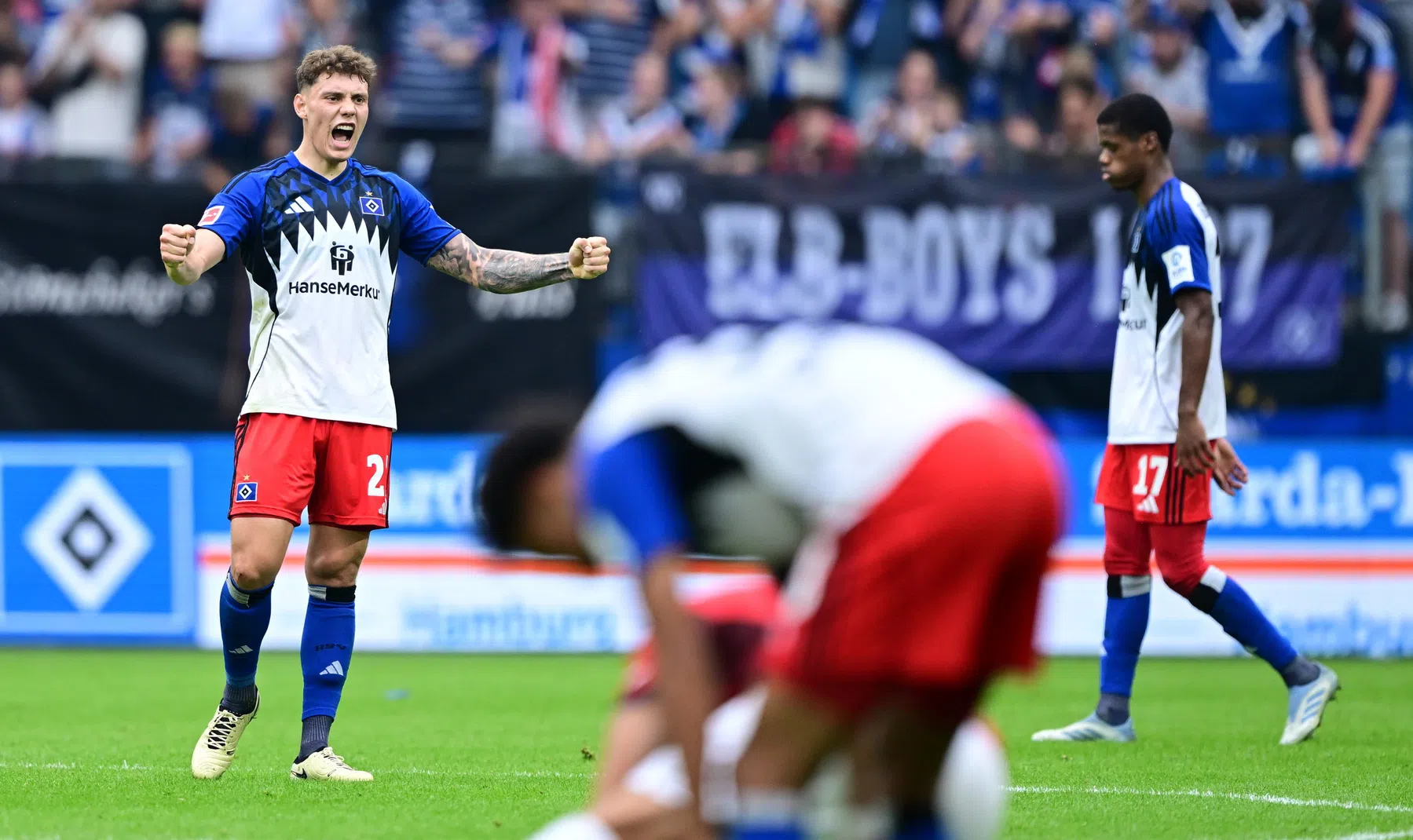 HSV pakt eerste Bundesliga-zege in 2.688 dagen