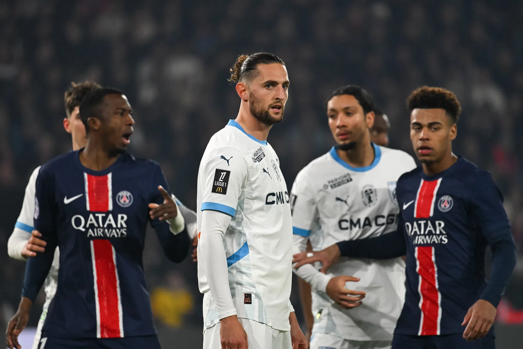Franse klassieker tussen Marseille en PSG voorlopig uitgesteld