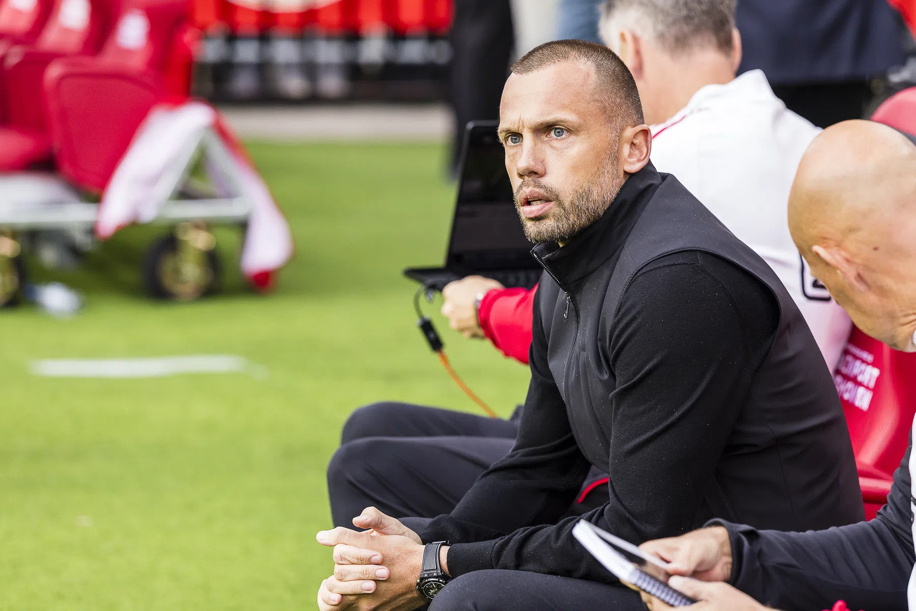 Nog geen trendbreuk met Farioli: zeldzaam weinig balbezit voor Ajax