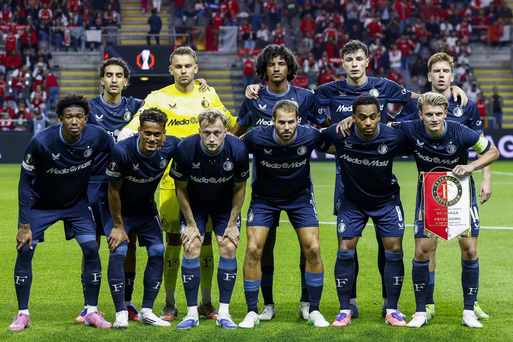 Bekijk hier alle rapportcijfers van Feyenoord tegen Braga