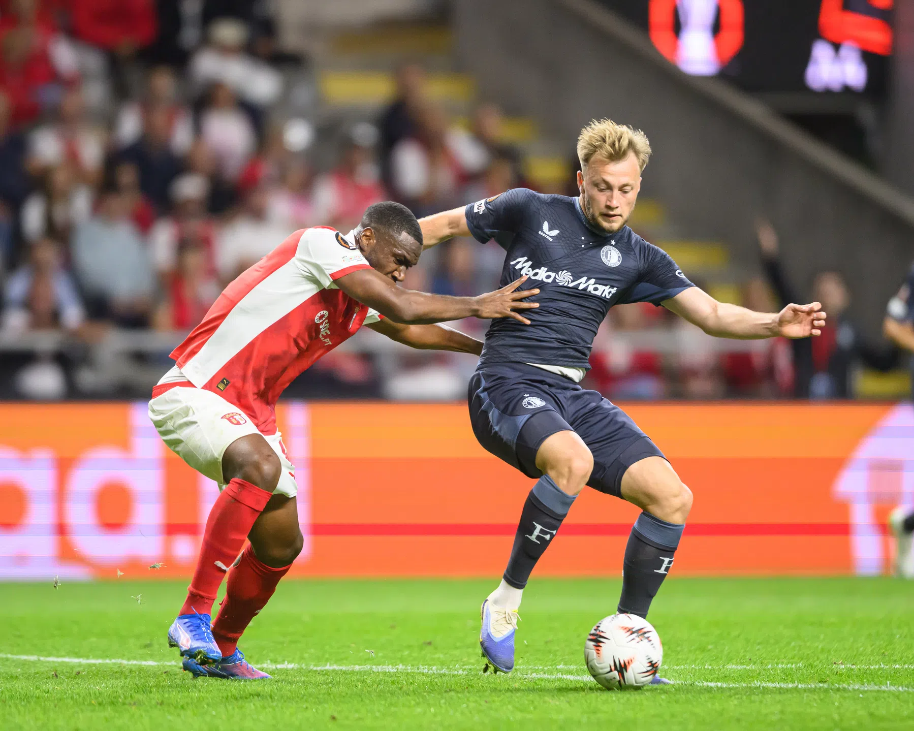 Youri Mulder en Khalid Boulahrouz zijn hard voor Feyenoord