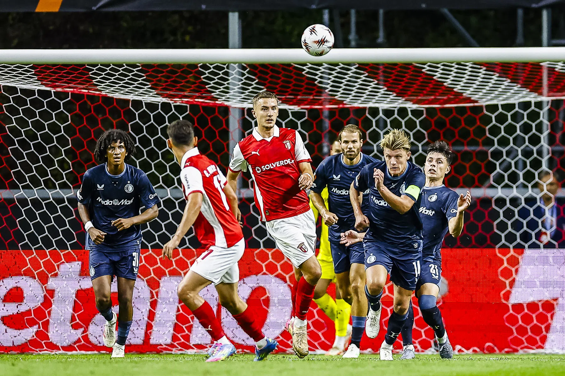 Sem Steijn was boos na de nederlaag van Feyenoord in de Europa League