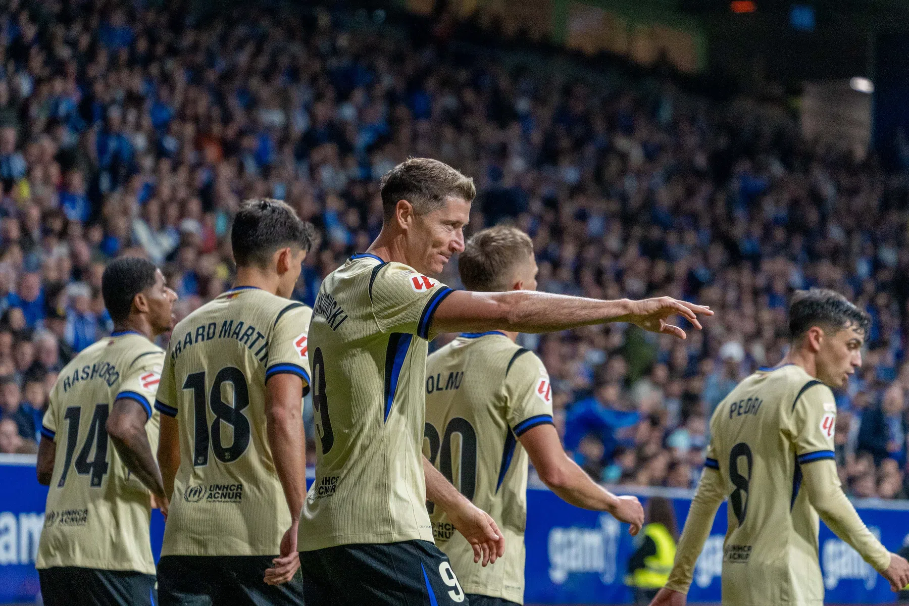 Barcelona wint de uitwedstrijd tegen Real Oviedo