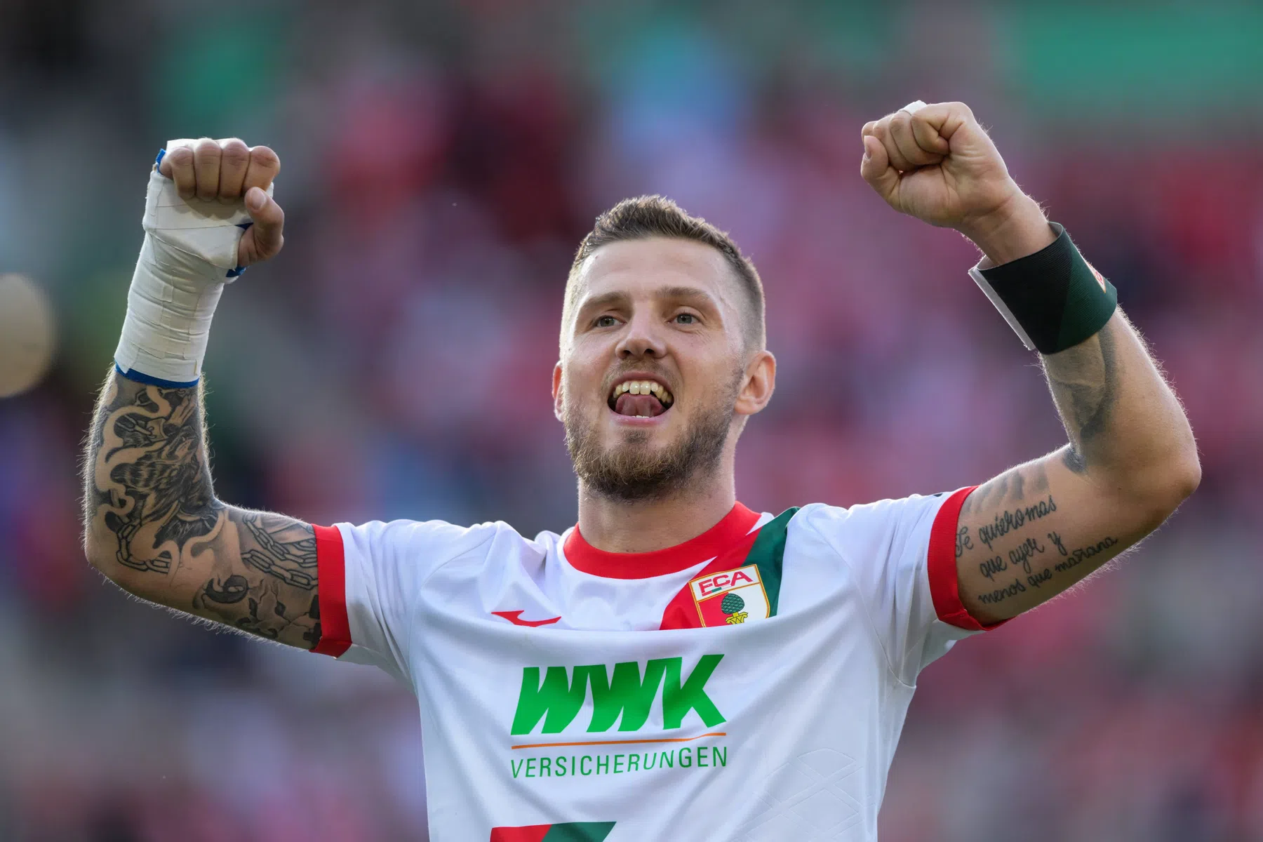 Eerste blessure in twee jaar voor Augsburg-captain Gouweleeuw