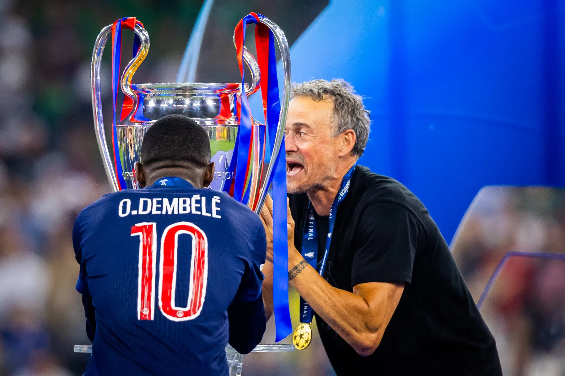 Luis Enrique zag een foto van Dembele: 'Petje af'