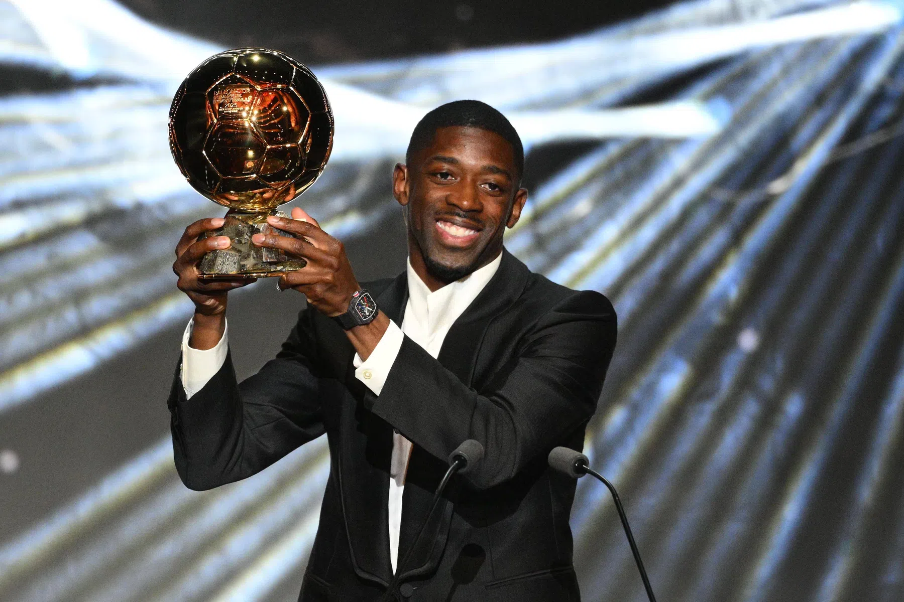 Ballon d'Or-organisatie onthult puntenverschil: Dembele overtuigend eerste
