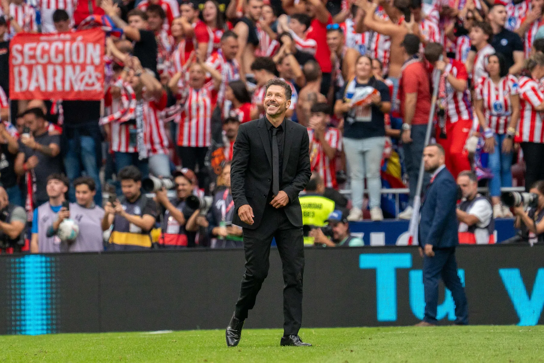 Simeone jubelt na overtuigende derbyzege: 'Heel, heel, heel erg goed'