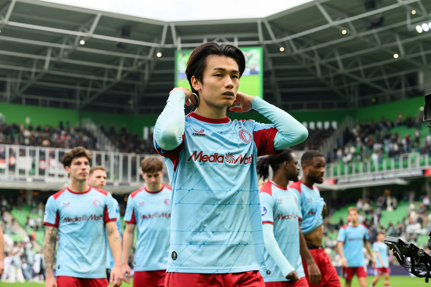 Ueda bovenaan de topscorerslijst: 'Hij speelde geweldig'