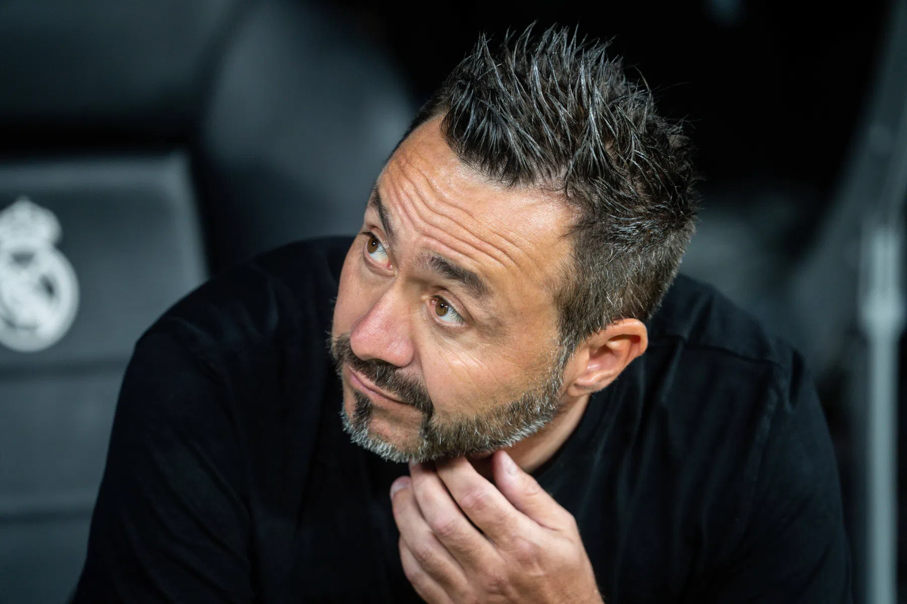 Roberto De Zerbi blikte maandag vooruit op het duel met Ajax