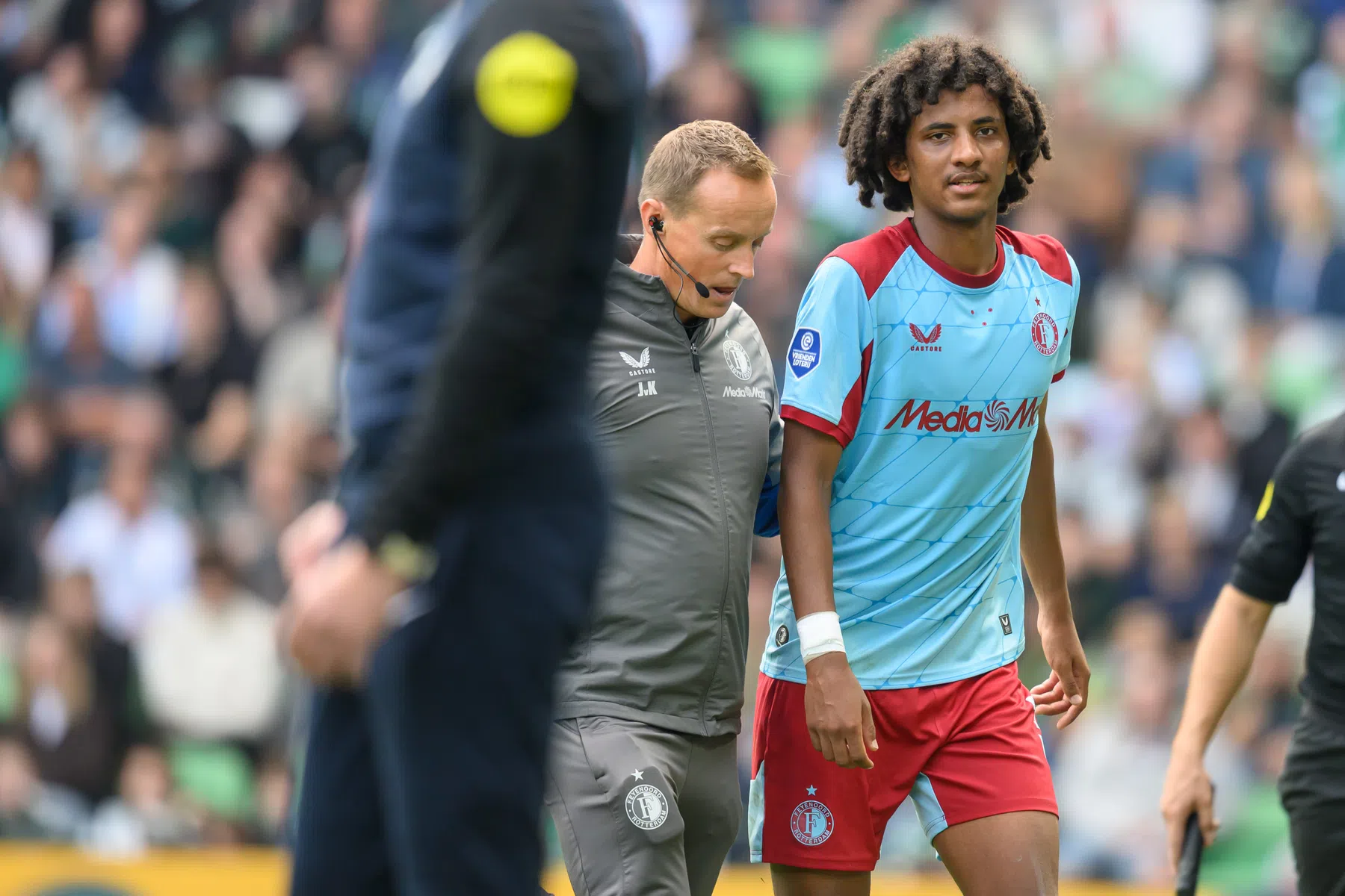 Malcolm Jeng staat voorlopig aan de kant bij Feyenoord