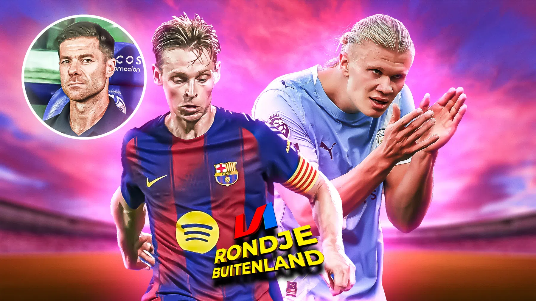 Rondje Buitenland: 'Het middenveld met Frenkie en Pedri is genieten geblazen'