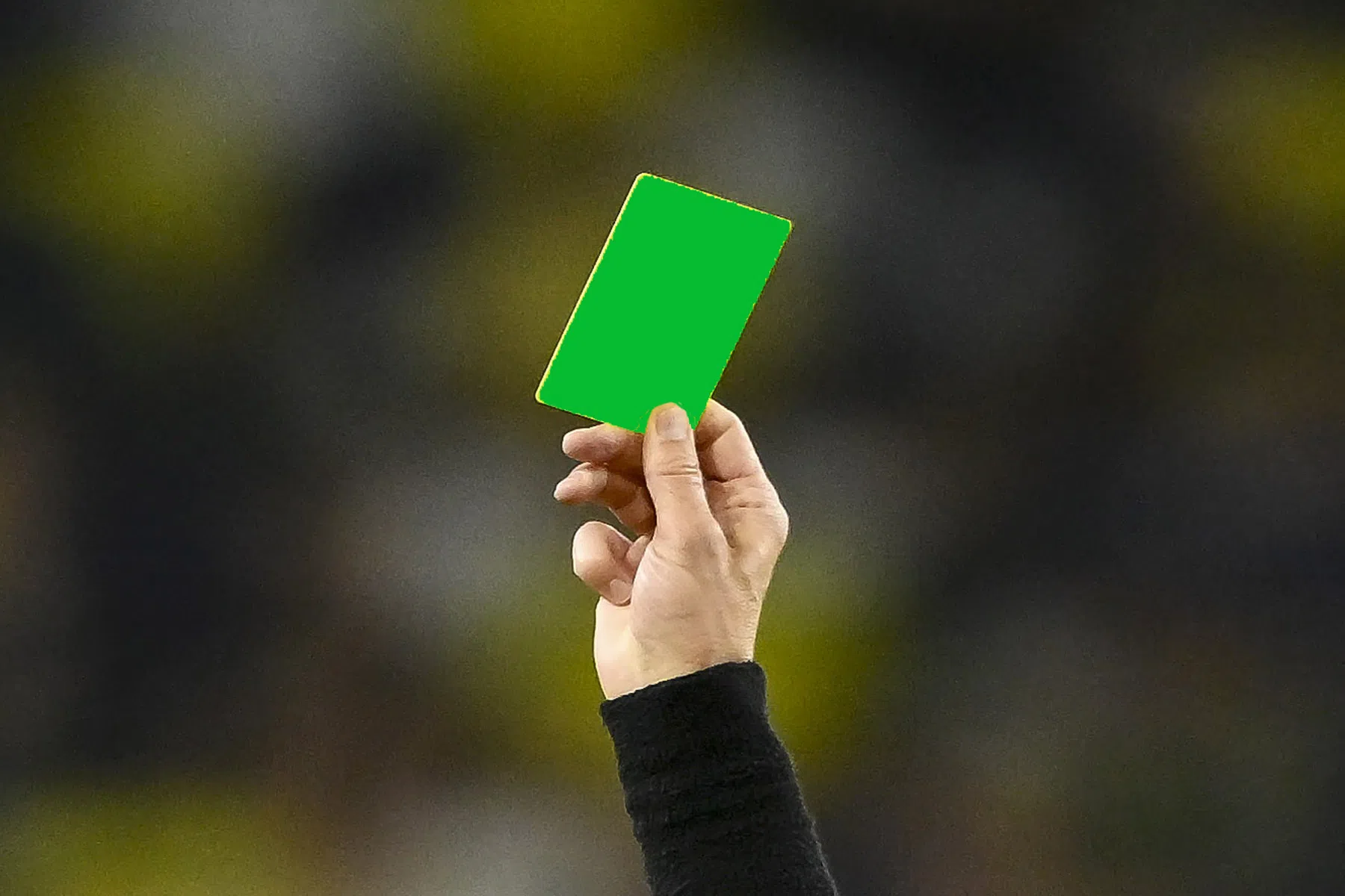 Op WK Onder-20 wordt getest met de groene kaart: zo werkt het