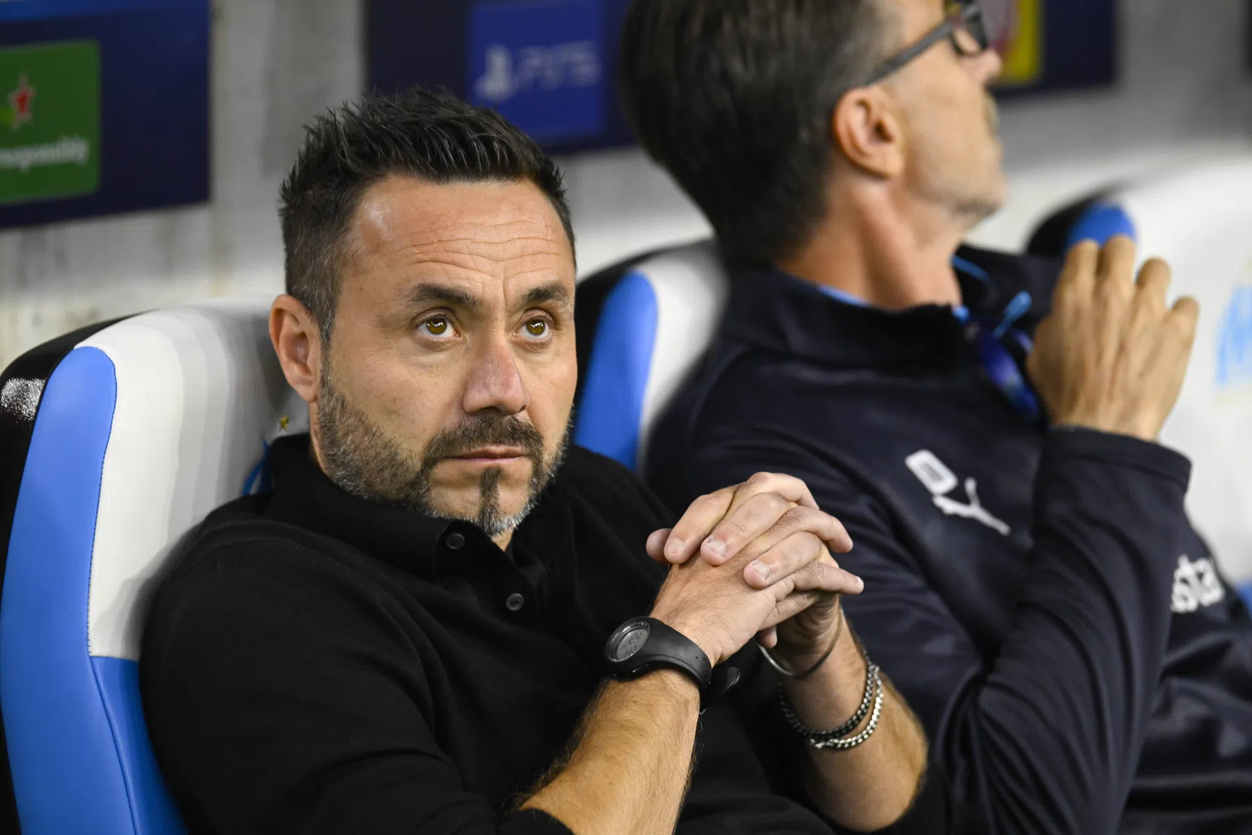 De Zerbi na afloop van Marseille tegen Ajax