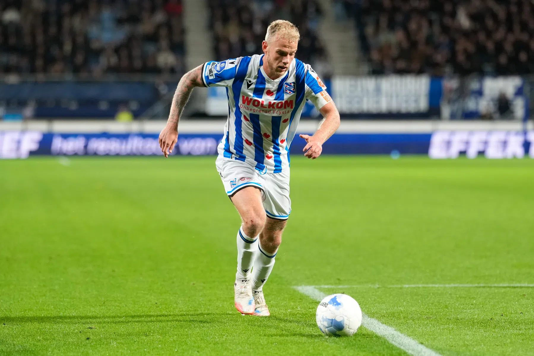 Ouderwetse poeier geeft Heerenveen de zege in later begonnen duel met Excelsior