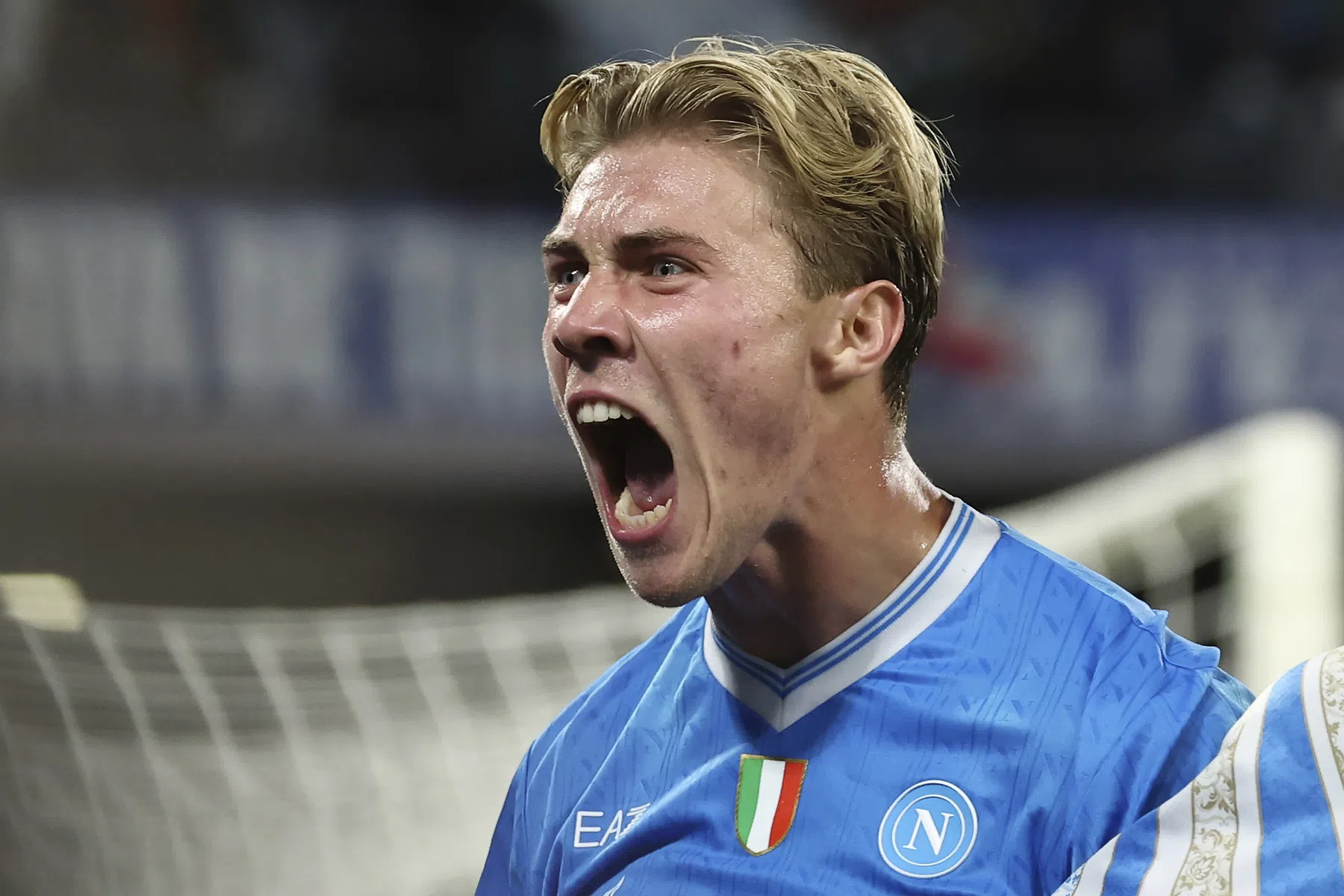 Hojlund dolgelukkig in Napels: 'Dit is precies wat ik nodig had'