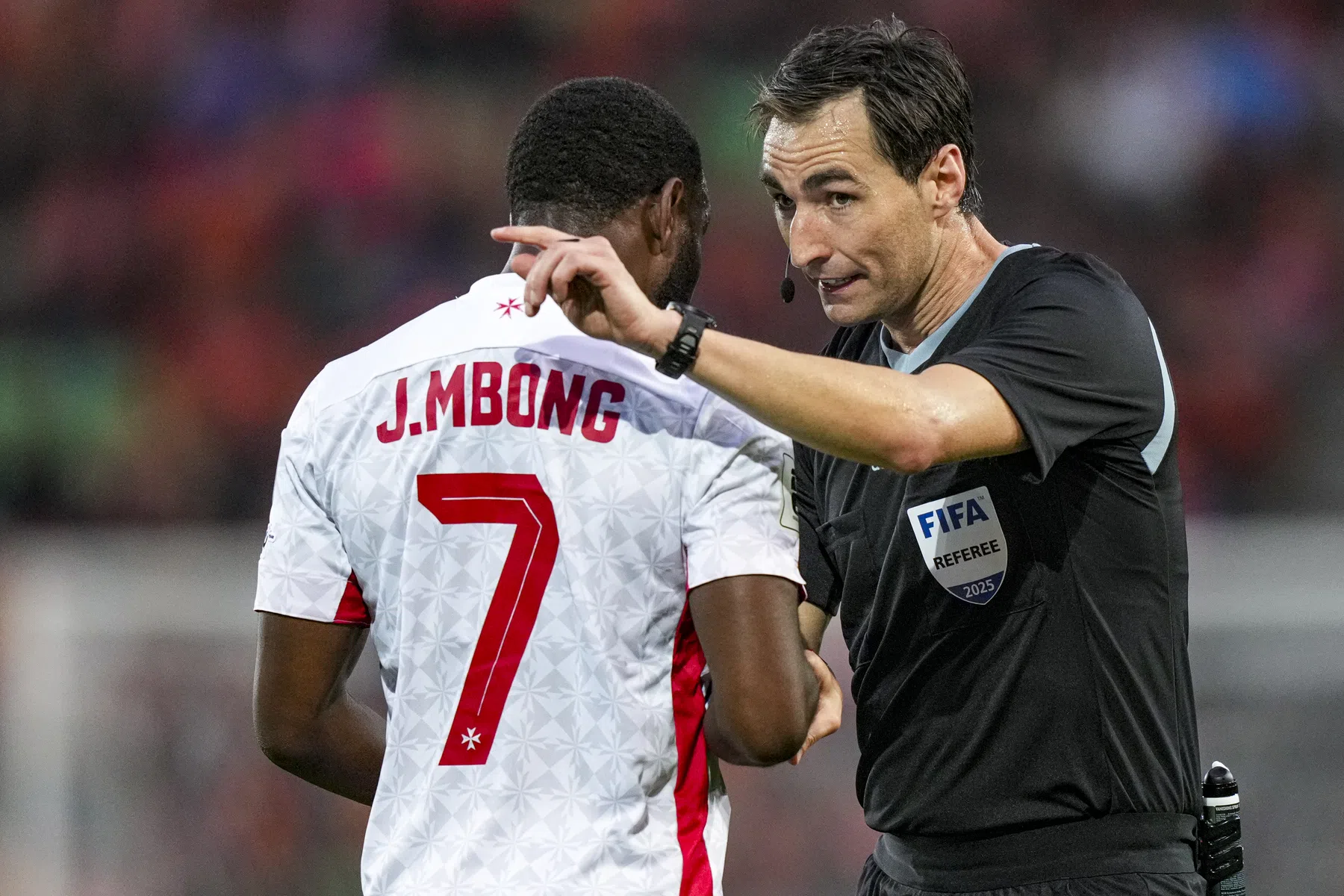 Oranje-tegenstander Malta pakte bijzonder veel rode en gele kaarten