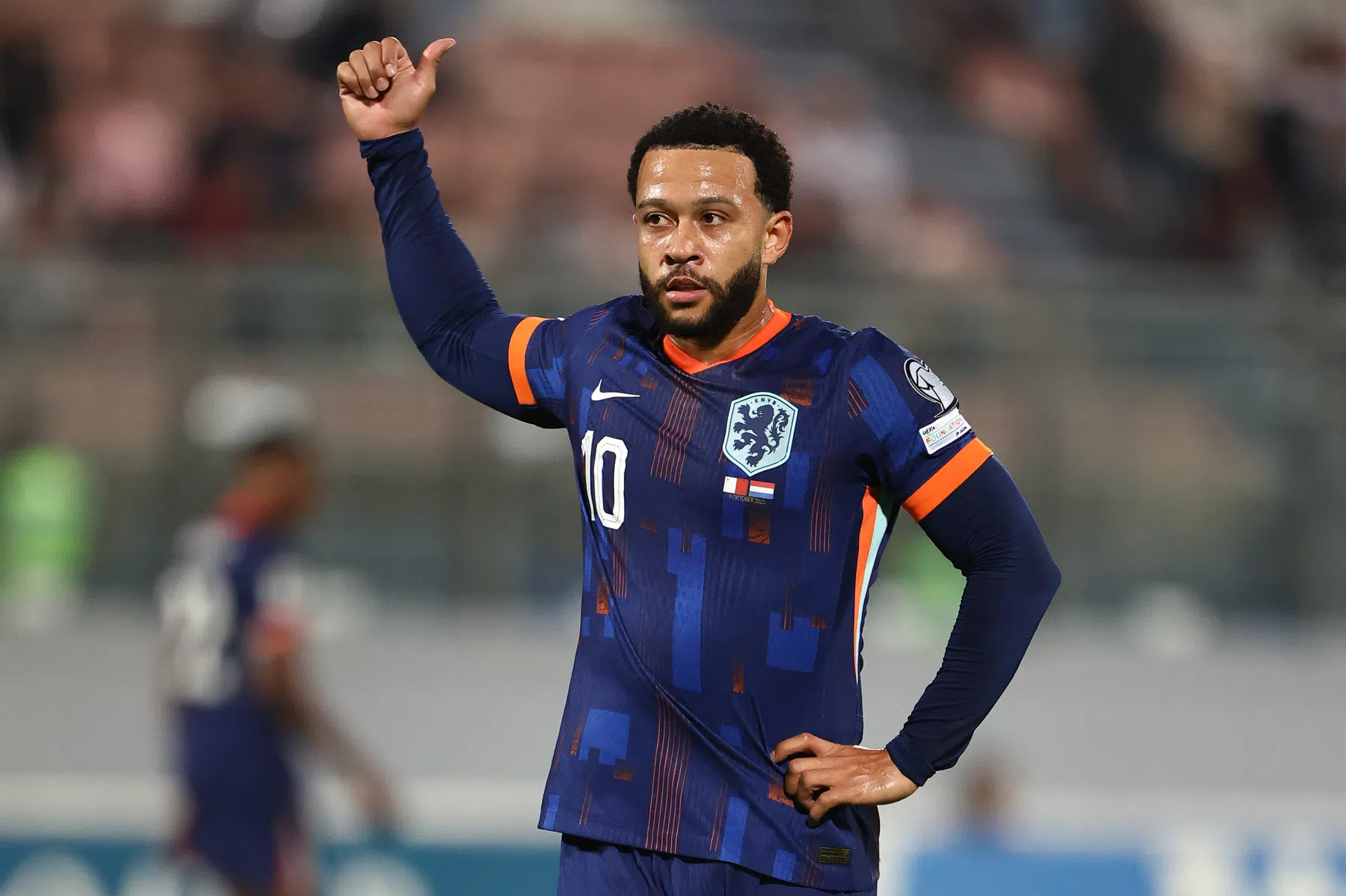 Memphis drukt stempel: assistrecord en goal nummer 54