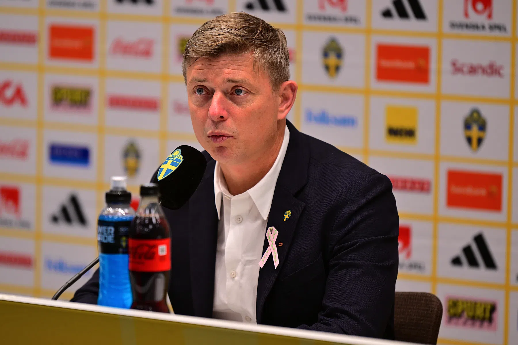 Jon Dahl Tomasson is ontslagen als bondscoach van Zweden