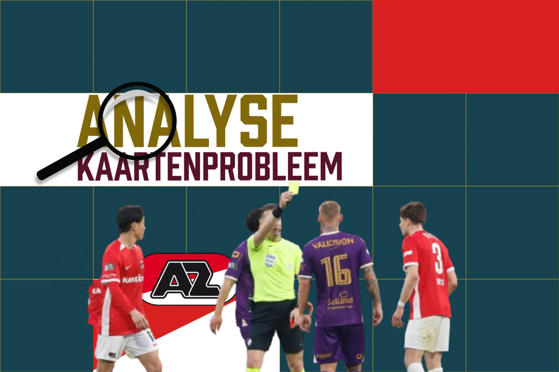 Kaartenprobleem AZ: 49 keer geel en rood onder de loep