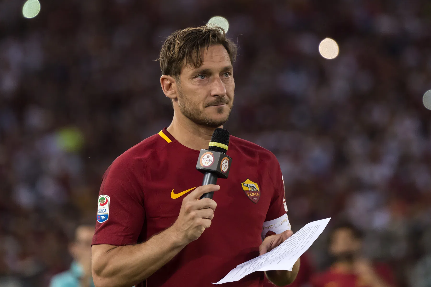Afscheid steekt nog steeds bij Totti: 'Wilden me weg hebben'