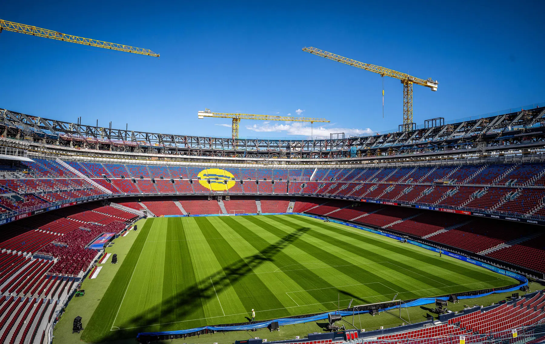 'Barcelona zet eerste stap naar langverwachte rentree in Camp Nou'