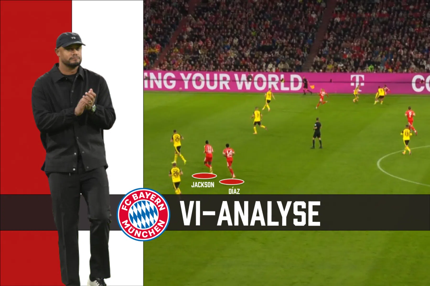 Fan van aanvallend voetbal? Kijk dan naar het Bayern van Vincent Kompany